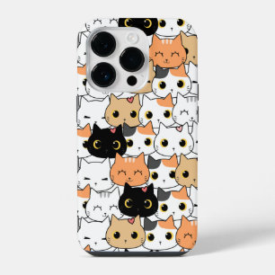 Coque Pour iPhone 14 Plus Étui de téléphone pour chaton mignon