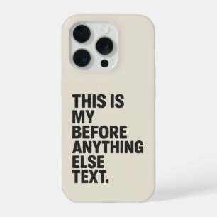 Coque iPhone 15 Pro Étui de téléphone pour GenZ - étape de discussion 