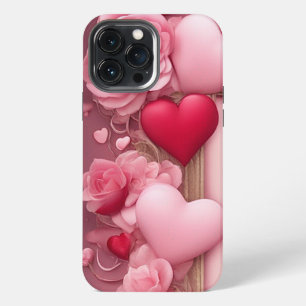 Etui iPhone 13 Pro Max Étui de téléphone pour la Saint-Valentin