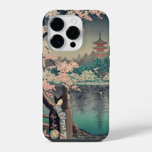 Coque Pour iPhone 14 Plus Étui de téléphone rivière d'art japonais Icône de 