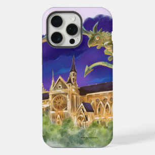 Coque iPhone 15 Pro Max Étui de téléphone robuste Gargoyle Notre Dame - Pa
