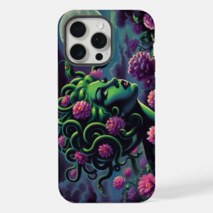 Coque iPhone 15 Pro Max Étui de téléphone robuste Medusa mélancolique