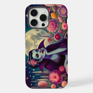 Coque iPhone 15 Pro Max Étui de téléphone robuste pour vampire mélancoliqu
