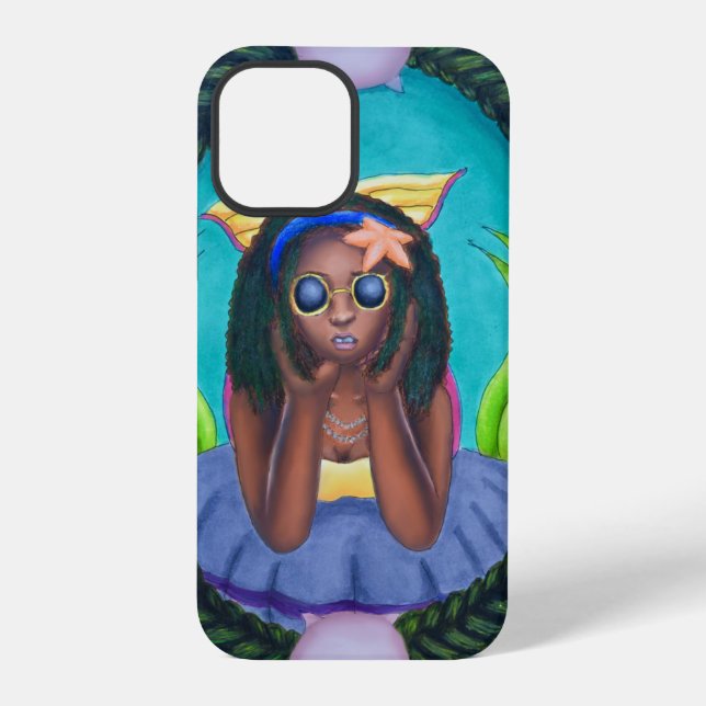 Coque iPhone Étui de téléphone robuste Shelly Barely There (Verso)