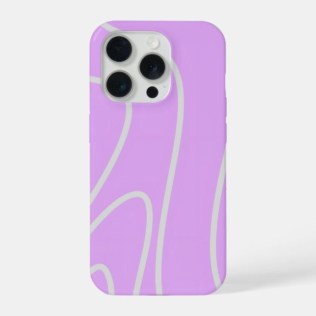 Coque iPhone Étui de téléphone rose (Verso)