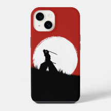 Étui de téléphone Soleil Silhouette Guerrier Samou