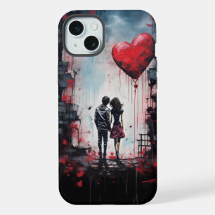 Coque iPhone 15 Plus Étui de téléphone Street Art Coloré