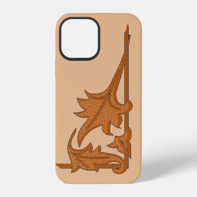 Coque iPhone Étui de téléphone - Support feuillu (Verso)