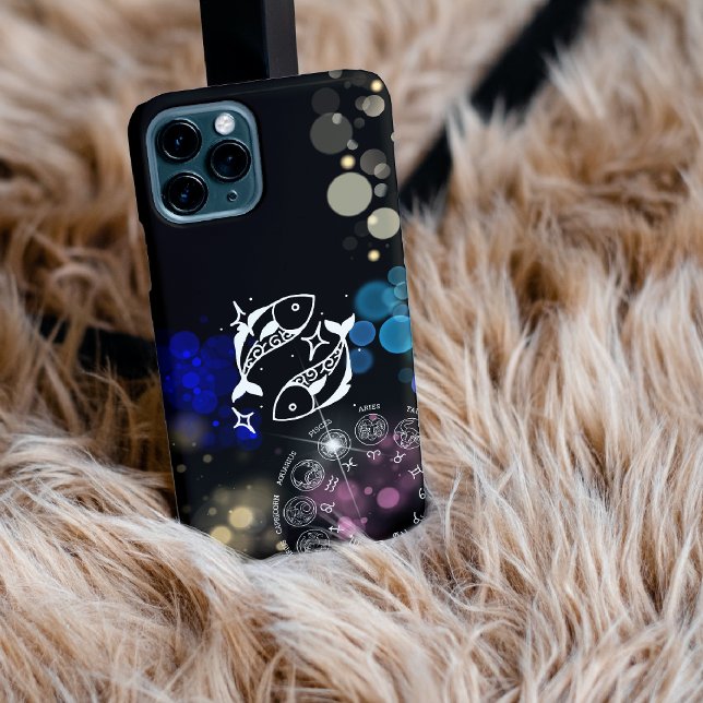 Coque iPhone Étui de téléphone Zodiaque (Créateur téléchargé)