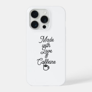Coque iPhone 15 Pro Étui drôle pour iPhone 15 Pro - Fait avec amour &