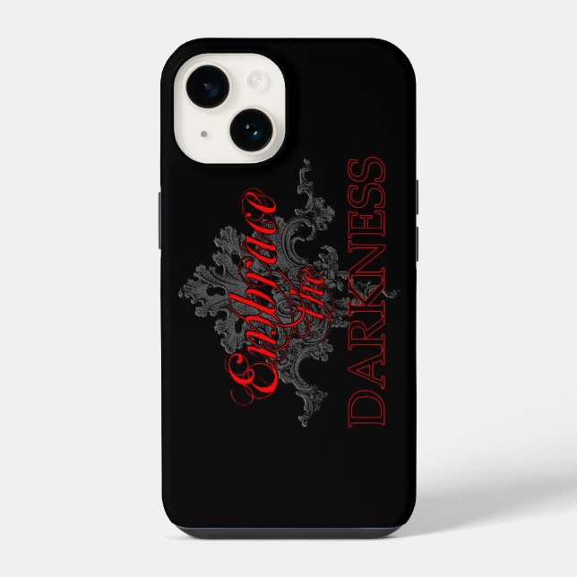 Coque iPhone Étui Embrassez les Ténèbres Case-Mate pour iPhone (Verso)