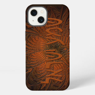 Etui iPhone 13 Étui en bois sculpté Shema Yisrael Case-Mate pour