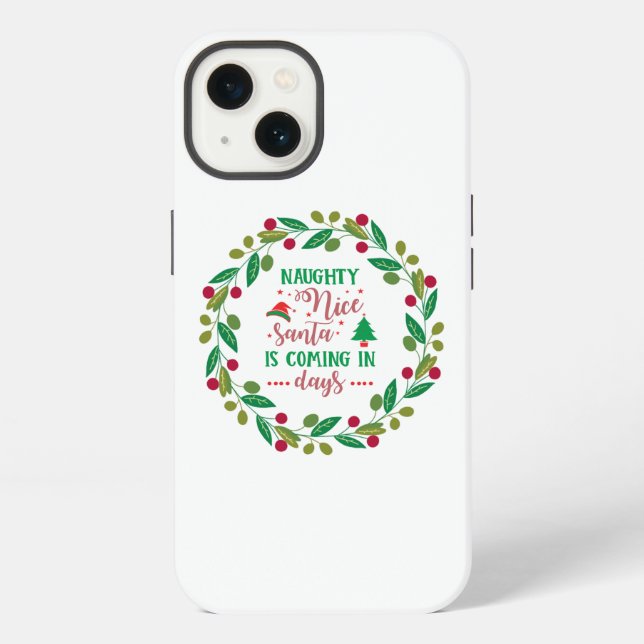 Coque iPhone Étui festif de Noël pour iPhone / iPad (Verso)