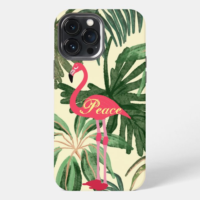 Coque iPhone Étui Flamingo Case-Mate pour iPhone (Verso)