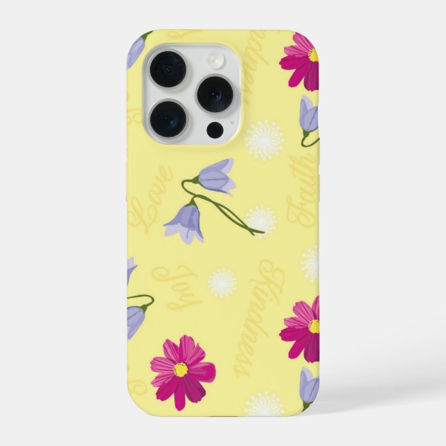 Coque iPhone Étui floral Apple pour iPhone (Verso)