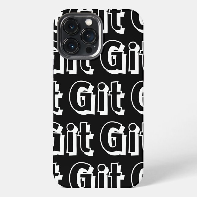 Coque iPhone Étui Git Case-Mate pour iPhone (Verso)