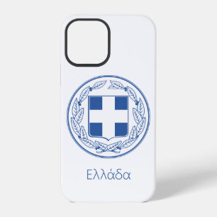 Coque iPhone 12 Pro étui Greece emblem Case-Mate pour iPhone
