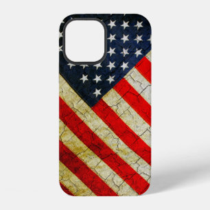 Coque iPhone 12 Étui Grunge drapeau américain Case-Mate pour iPhon