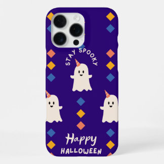 Coque iPhone 16 Pro Max Étui Happy Halloween pour iPhone 16 Pro Max