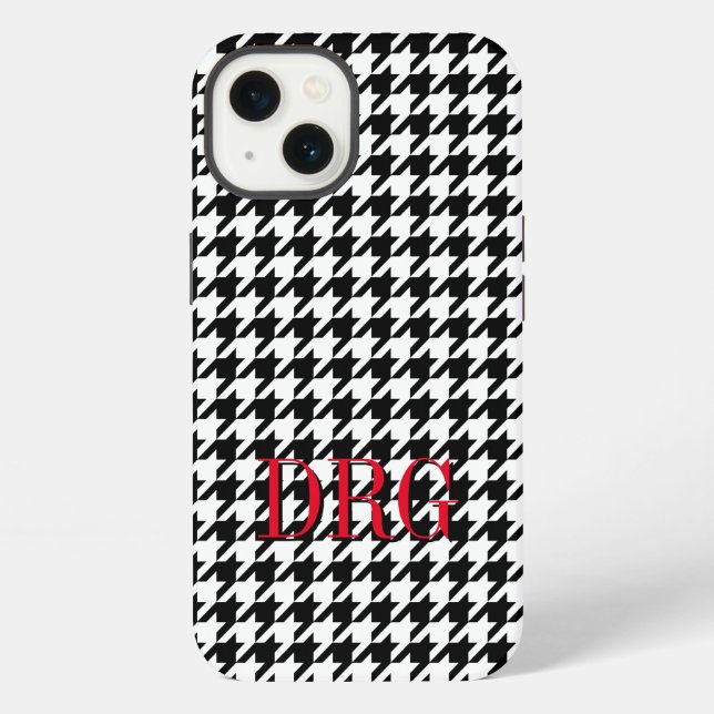Coque iPhone Étui Houndstooth Case-Mate pour Apple iPhone 13 (Verso)