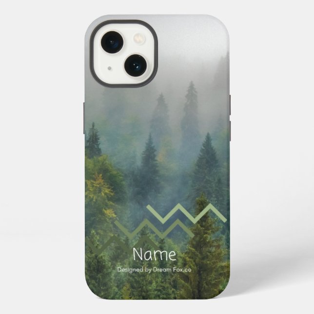 Coque iPhone Étui iPhone13 Dreamtech_Trendy Woods (Verso)