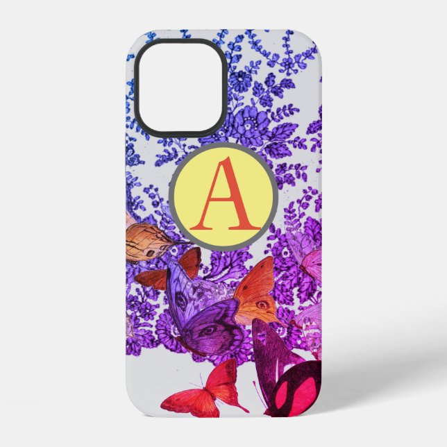 COQUE iPhone ÉTUI IPHONE 12 CASE MATE PERSONNALISÉ AVEC INITIAL (Verso)