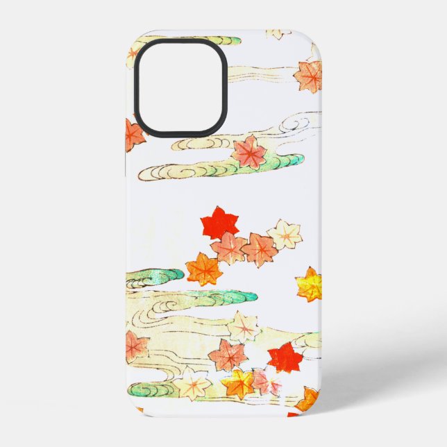 COQUE iPhone ÉTUI IPHONE 12 CASEMATE FLEUR ROUGE IMPRESSION JAP (Verso)
