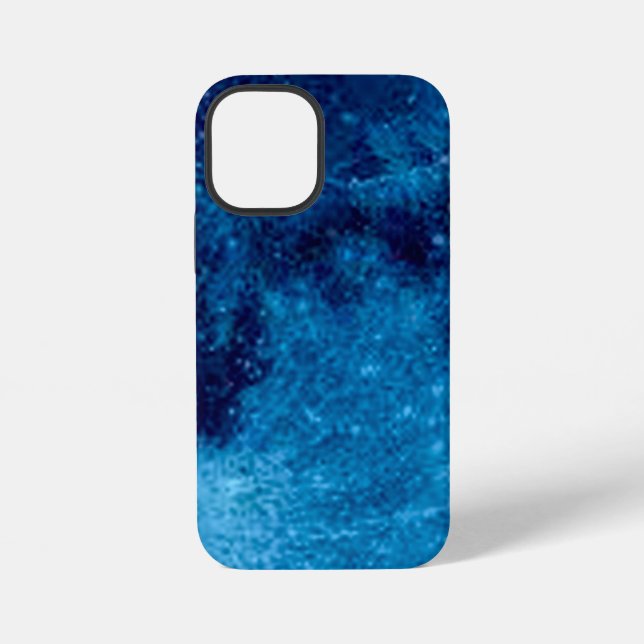 Coque iPhone Étui iPhone 12 Mini Blue Moon (Verso)