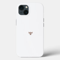 Étui iPhone 13 floral noir et blanc | Chic et auda