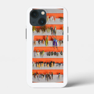 Etui iPhone 13 Mini Étui iPhone 13 Mini Nymphes Boîte à Mouches Pêche