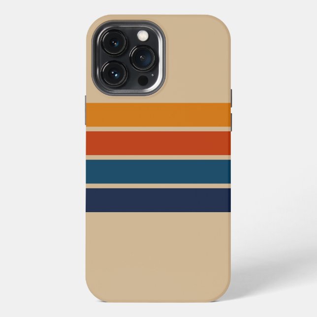 Coque iPhone Étui iPhone 13 Pro Max Rétro 70s (Verso)