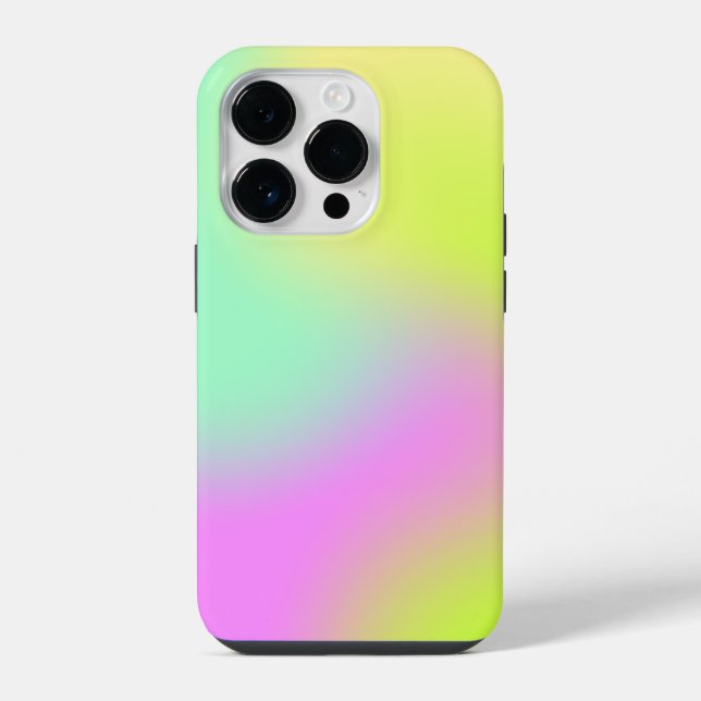 Coque iPhone Étui Iphone 14 Pro multicolore (Verso)