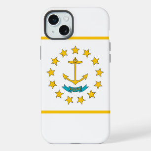Coque iPhone 15 Plus Étui iPhone 15 Plus Case-Mate, drapeau de Rhode Is