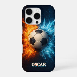 Coque iPhone 16 Pro Étui iPhone 16 Pro personnalisé pour le sport/foot