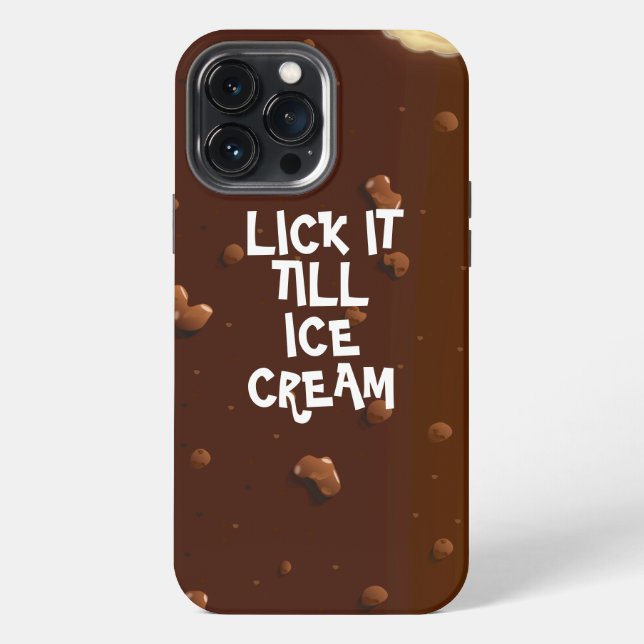Coque iPhone Étui iPhone 4 couleur pastel Lick It Till Ice Crea (Verso)