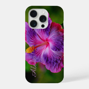 Coque iPhone 15 Pro Étui iPhone 6 à peine là Fleur d'Hibiscus