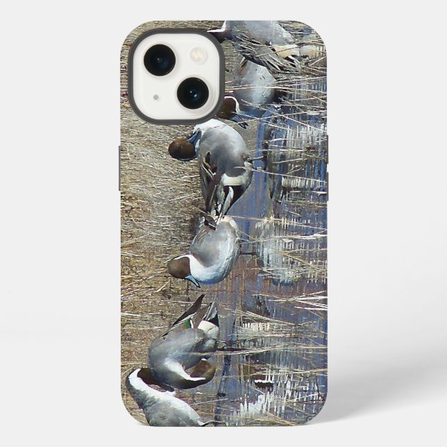 Coque iPhone Étui iPhone 6 Canards à queue pointue (Verso)