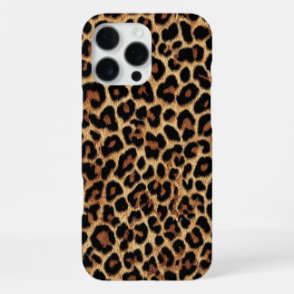 Coque iPhone 16 Pro Max Étui iPhone à imprimé léopard