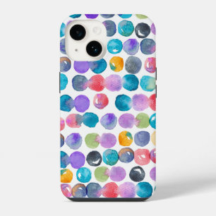 Coque Pour iPhone 14 Étui iPhone aquarelle abstraite vibrante