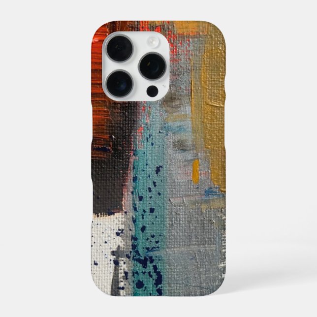 Coque iPhone Étui iPhone Art Abstrait (Verso)
