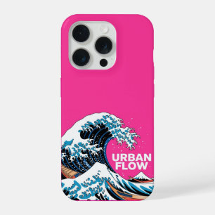 Coque iPhone 15 Pro Étui iPhone Art Wave Japonais Moderne - Esthétique