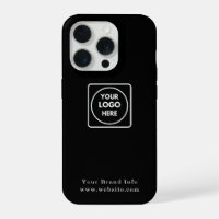 Étui iPhone avec logo d'entreprise personnalisé | 