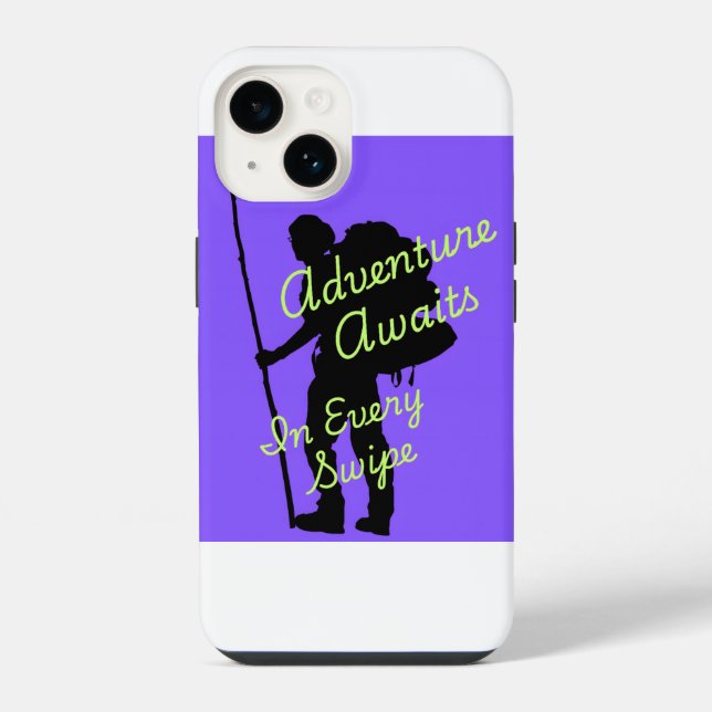 Coque iPhone Étui iPhone aventure (Verso)