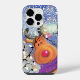Coque Pour iPhone 14 Plus Étui iPhone Cadeau de Renne de Noël