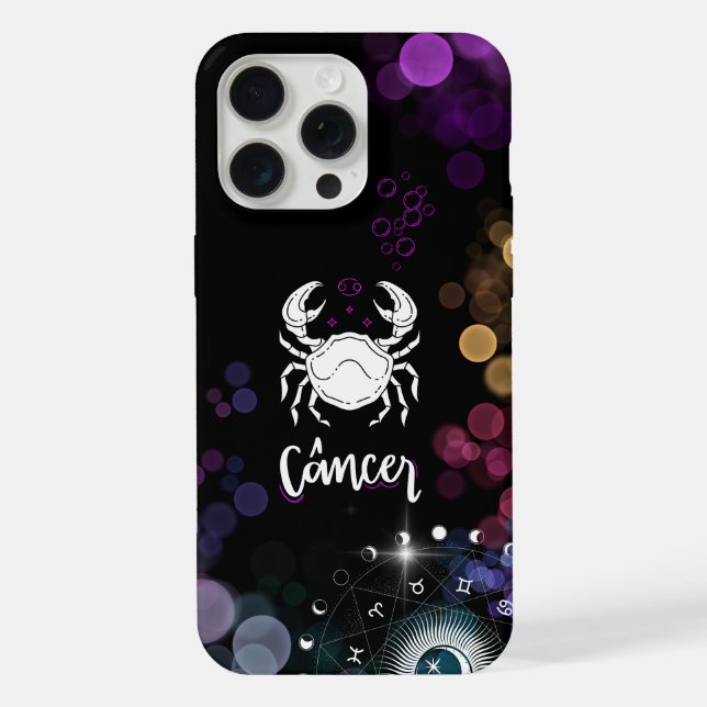 Coque iPhone Étui iPhone Cancer (Verso)