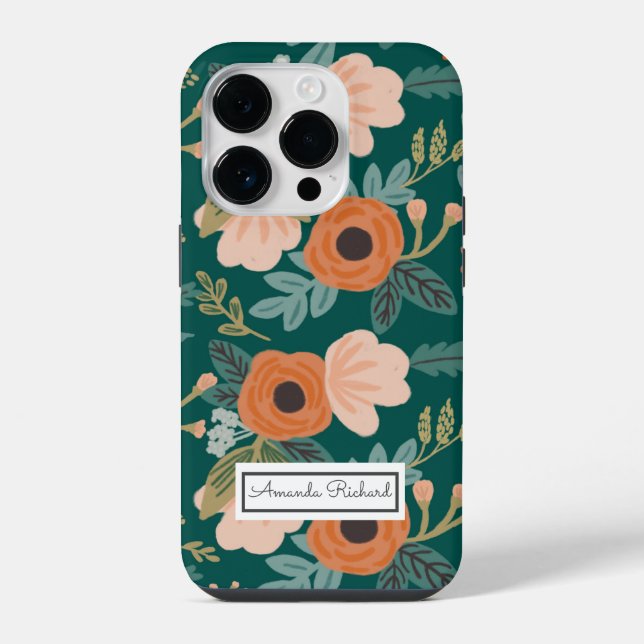 Coque iPhone Étui iPhone Case-Mate à motif floral (Verso)