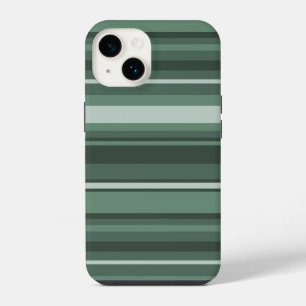 Coque Pour iPhone 14 Étui iPhone Case-Mate à rayures vert sauge