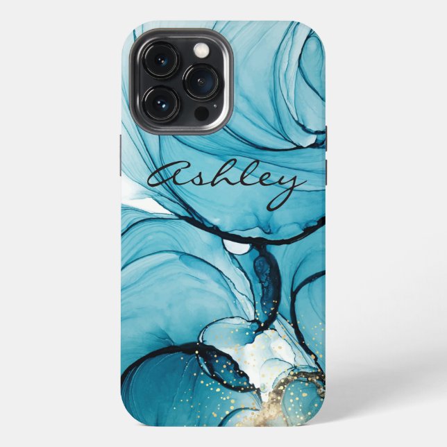 Coque iPhone Étui iPhone Case-Mate aquarelle abstraite (Verso)