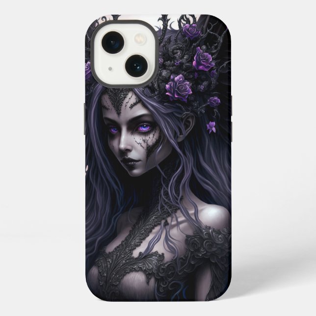 Coque iPhone Étui iPhone Case-Mate Art Goth Fairy Dark Fantasy (Verso)