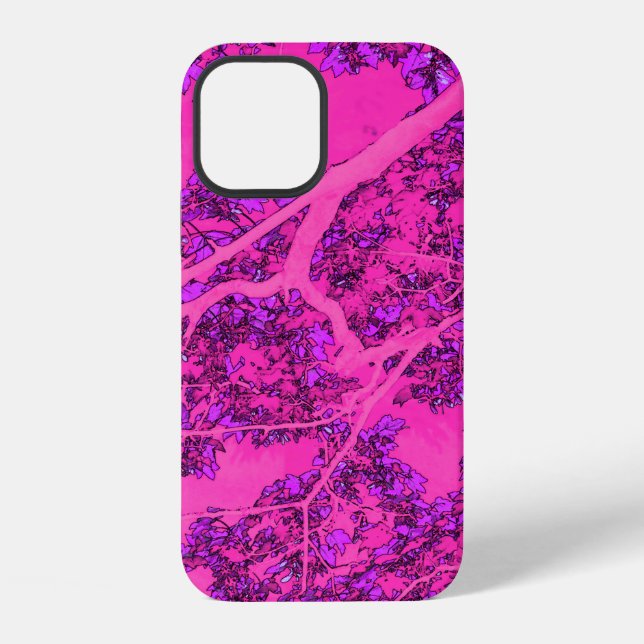 Coque iPhone Étui iPhone Case-Mate aux arbres roses colorés (Verso)